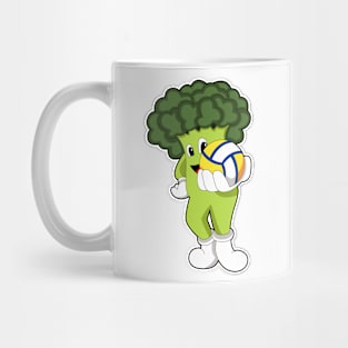 Broccoli at Volleyball Sports Mug